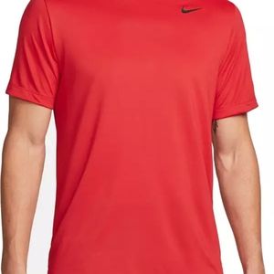 NWT Nike Men's Dri-FIT Legend Fitness T-Shirt University Red Mens MEDIUM large